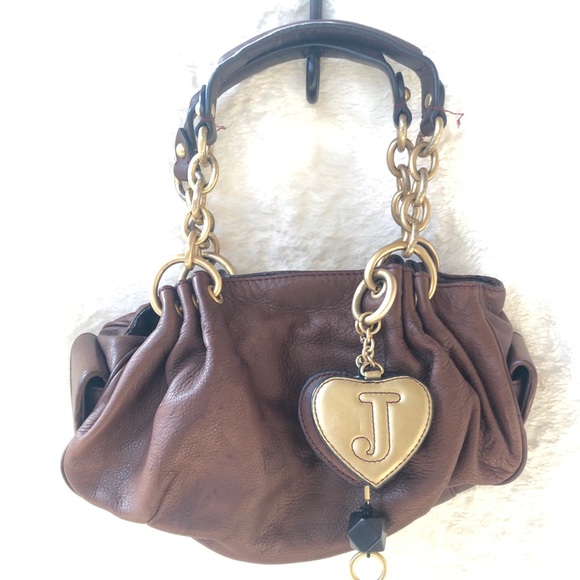Juicy Couture Handbags - Juicy Couture brown leather handbag